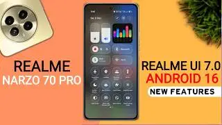 Realme Narzo 70 Pro Realme Ui 7.0 Update | 25+ Hidden Features | 70 Pro New Update Android 16