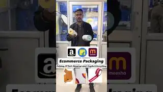 Packaging Material for Amazon, Flipkart & Meesho Ecommerce branded 🔥 Mark RTD #markrtd #sellers