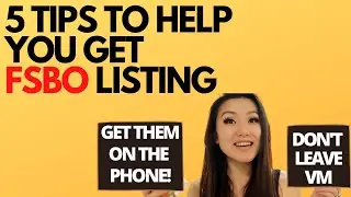 5 Tips that helps you get FSBO listing
