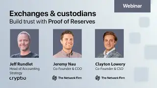 Exchanges & custodians: Build trust with proof of reserves and reconciliation controls