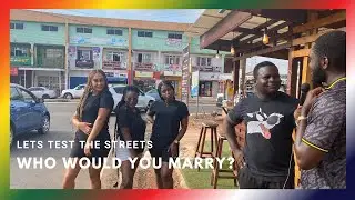 SOCIAL EXPERIMENT, DO GHANAIAN MEN PREFER LIGHT SKINNED WOMAN ? STREET QUIZ, ACCRA GHANA🇬🇭