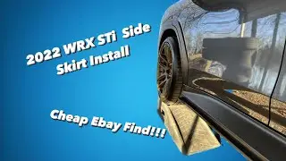 2022 Subaru WRX - STi Side Skirt Install