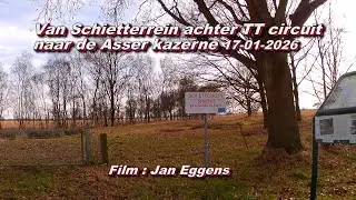 Van schietterrein achter TT circuit naar de Asser kazerne 17 01 2026