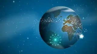 Business Christmas eCards - Starry Seasons Greetings by eCards2go.com