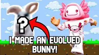 I Made My *FIRST* Evolved 🐇Bunny🐇 inside of ROPETS! (Roblox RoPets)