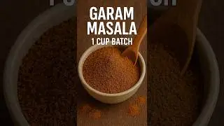 Garam Masala (1 Cup Batch) | Homemade Spice Blend #garammasala #garammasalarecipe #spiceblend