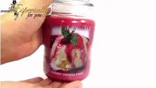 Especially For You | Village Candles Ireland | Large Jar | Cherry Vanilla Swirl