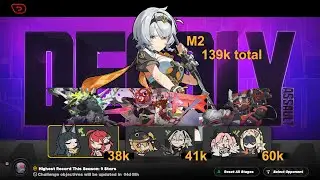 Anby M2 139k Points Total vs 2.1 S18 All DeadAss Bosses
