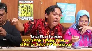 Tanya Biaya Seragam, Ortu SMAN 1 Wates Disekap di Kantor Satpol PP Kulonprogo