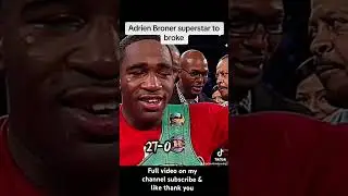 Adrien Broner boxing superstar to broke!