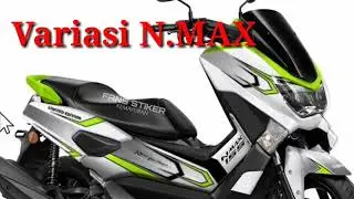 Kumpulan Modifikasi Yamaha Nmax PUTIH 2019-fans stiker