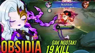 BEST GAMEPLAY OBSIDIA SOLO RANKED🔥 | MOBILE LEGENDS