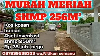 Murah meriah pekarangan shmp 256m&sup2; kawasan kos kosan