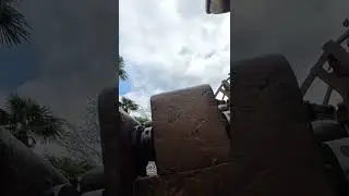 Indiana jones and the temple of peril on ride pov at disneyland paris #eurodisney #disneylandparis