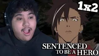 ANIME OF THE YEAR!!.. Sentenced to Be a Hero - EPISODE 2 (REACTION)