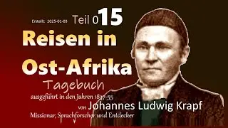 Christliche Mission - Reisen in Ost-Afrika 1837-55 von Johann Ludwig Krapf Teil 015