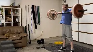 Year 3: The Iron is Patient (Day 995, 51 years old, snatch practice and accessories)