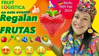 EN BERLÍN REGALAN FRUTAS 🇩🇪🍓