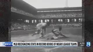 Former Negro League baseball team owner welcomes MLB stat decision