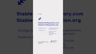 #stablecoinregulation #regulatory #stablecoin #stablecoins #stablecoinrules #Audit #crypto #domain