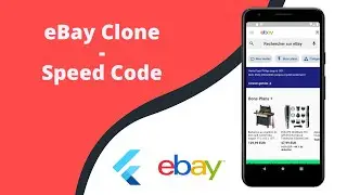 Speed Code Flutter - eBay Clone Design UI - FR