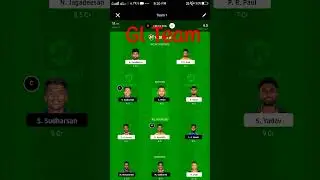 LKK vs CSG Dream11 Team | CSG vs LKK Dream11 Prediction #TNPL #dream11 #tnpl2023 #LKKvsCSG #CSGvsLKK