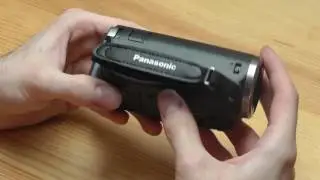 Panasonic Camcorder HC-V180 Kurzer Test, Review, Unboxing Deutsch german