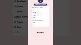 A2Z TAMIL | CSS Nesting Counters | CSS TUTORIAL #csstutorial #trendingshorts #trending #education