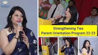 Parent Orientation Programme || Dr Meenakshi Narula