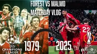 I WENT TO THE REPEAT OF THE 1979 CHAMPIONS LEAGUE FINAL! Nottingham Forest vs Malmo matchday vlog
