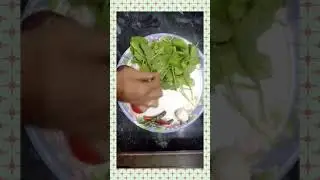 Chukka Kura Tomato Chutney🌶(Green Sorrel)For entire recipe please visit our channel page!#short