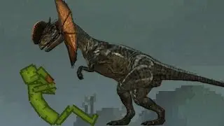 Jurassic World/Park Dilophosaurus Mod Download Melon Playground#dinosaur#jurassicworld