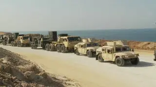 Humvee Convoy in Israel