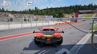 Assetto Corsa Competizione: Ferrari 296 GT3 'AF Corse - Circuit de Spa-Francorchamps [4K PS5Pro]