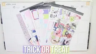 Plan With Me! | Scribble Prints Co Trick Or Treat