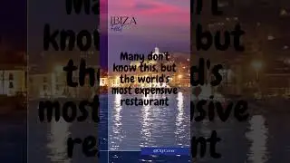 Culinary Extravagance: Sublimotion - The World's Most Expensive Restaurant in Ibiza! #shorts