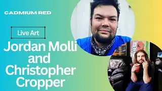 Columbus Artist's Jordan Molli and Christopher Cropper - Live Collaboration