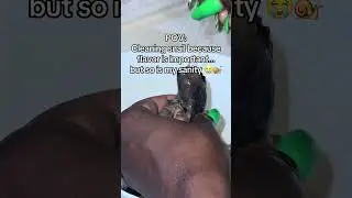 Cleaning snail becaus flavor is important&hellip;so is my sanity 😭🐌 #funny #viral #shorts #youtubeshorts