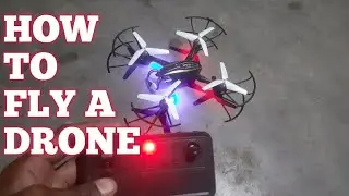 How To Fly a Drone || V-Max Hx770 Drone Unboxing