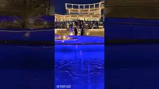 HAIL CITY SAUDI ARABIA HATEM FOUNTAIN ON TOP OF THE MOUNTAIN #amazing #saudiarabia #viral #ytshorts