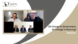 All Change in Government, All Change in Planning? | Webinar