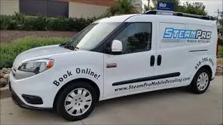 Pacific Lettering SteamPro Van Lettering and Graphic Install Time Lapse Video
