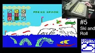 MSXdev25 - #5 Ski and Roll  |  First Play Reaction