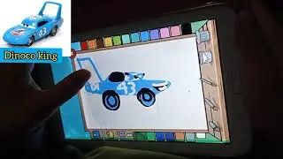 Cars 1 character's digi art|Lightning McQueen(Learn with Nathan)
