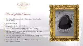 The Heart of the Ocean (Titanic) | 30 James Street