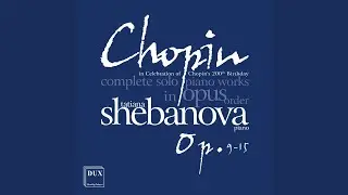 &Eacute;tudes, Op. 10: No. 3 in E Major, B. 74 