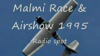 Malmi Race & Airshow 1995 radio spot