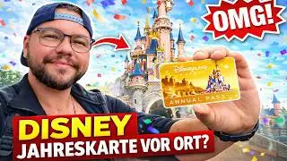 Disneyland Paris Jahreskarte vor Ort &ndash; wir haben durch Schwerbehindertenausweis gespart