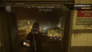 The Division - G36 NERF! Was there need for this? / Is it still worth getting and using?
