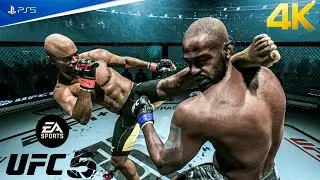 UFC 5 - Anderson Silva vs Jon Jones GAMEPLAY PS5 4K 60 FPS